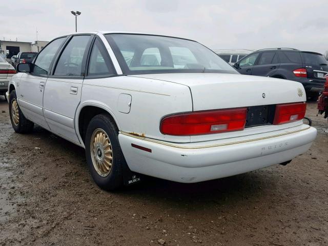 2G4WB52K3T1451895 - 1996 BUICK REGAL CUST WHITE photo 3