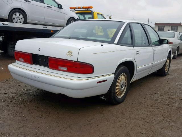 2G4WB52K3T1451895 - 1996 BUICK REGAL CUST WHITE photo 4