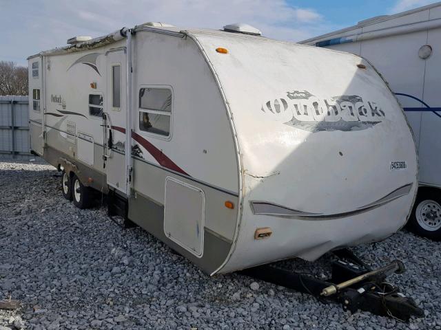 4YDT31R297S630464 - 2007 KEYSTONE OUTBACK WHITE photo 1