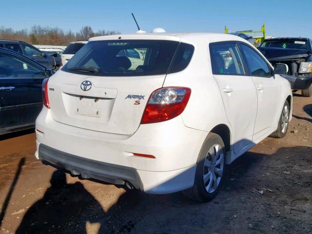 2T1KE40E89C030511 - 2009 TOYOTA COROLLA MA WHITE photo 4