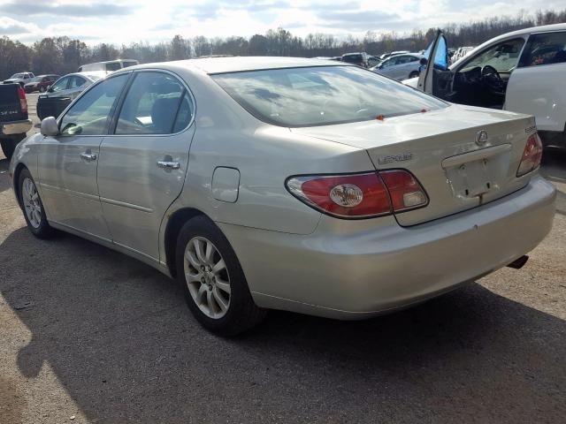 JTHBF30GX36015112 - 2003 LEXUS ES 300 SILVER photo 3