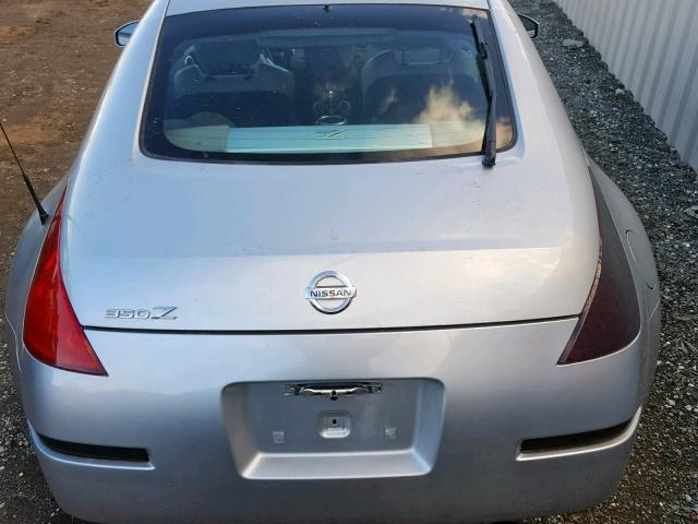 JN1AZ34E24M154020 - 2004 NISSAN 350Z COUPE SILVER photo 6