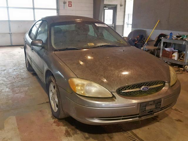 1FAFP55243A222302 - 2003 FORD TAURUS SES GREEN photo 1