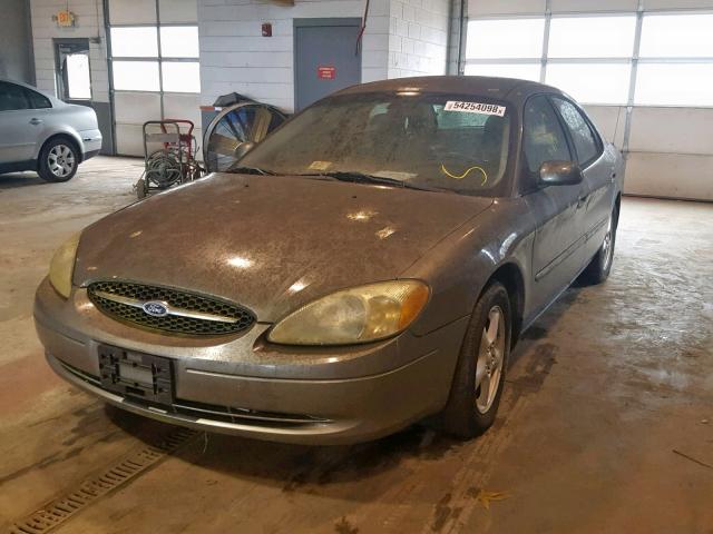 1FAFP55243A222302 - 2003 FORD TAURUS SES GREEN photo 2