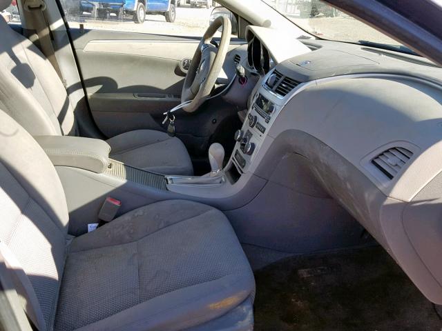 1G1ZC5EB7AF229353 - 2010 CHEVROLET MALIBU 1LT CHARCOAL photo 5