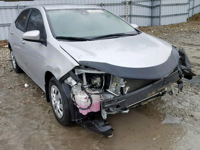 2T1BPRHE2HC871864 - 2017 TOYOTA COROLLA LE SILVER photo 1