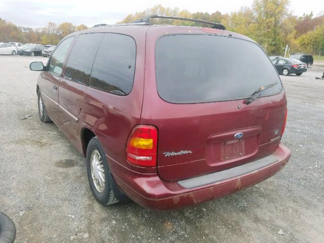 2FMZA5143WBE45628 - 1998 FORD WINDSTAR W RED photo 3