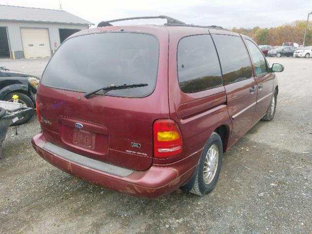 2FMZA5143WBE45628 - 1998 FORD WINDSTAR W RED photo 4