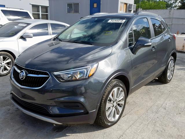 KL4CJASB7HB204268 - 2017 BUICK ENCORE PRE GRAY photo 2