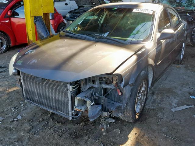 1C3EL56R35N586496 - 2005 CHRYSLER SEBRING TO GRAY photo 2