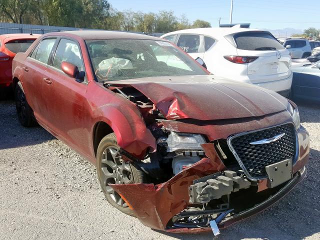 2C3CCAGG5KH632167 - 2019 CHRYSLER 300 S RED photo 1