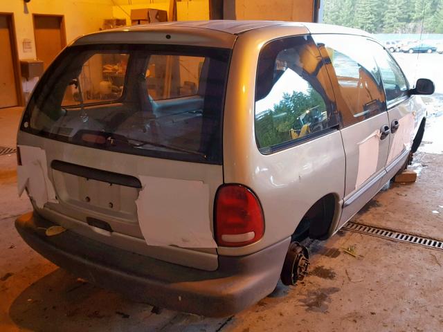 2P4FP25B3YR506334 - 2000 PLYMOUTH VOYAGER SILVER photo 4