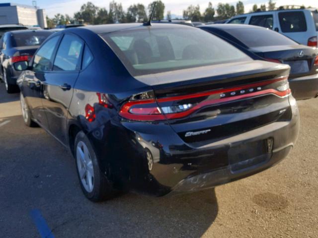 1C3CDFBB5FD420555 - 2015 DODGE DART SXT BLACK photo 3