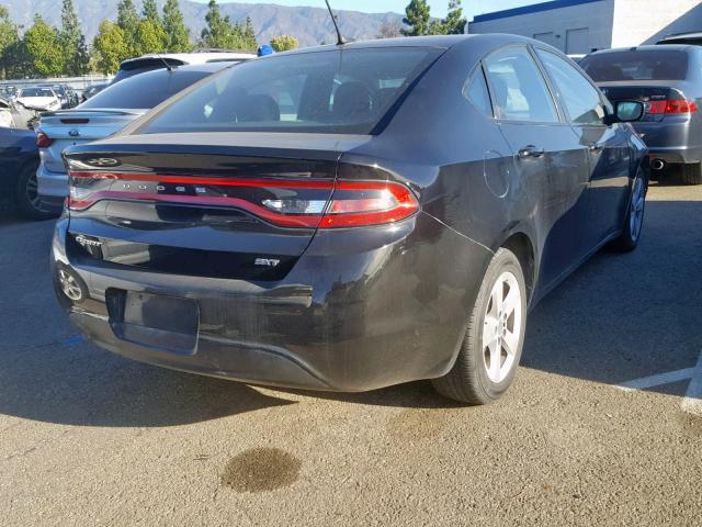 1C3CDFBB5FD420555 - 2015 DODGE DART SXT BLACK photo 4