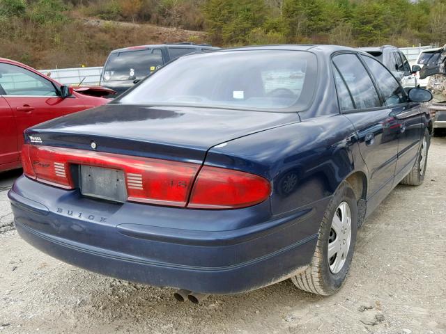 2G4WB52K731141426 - 2003 BUICK REGAL LS BLUE photo 4