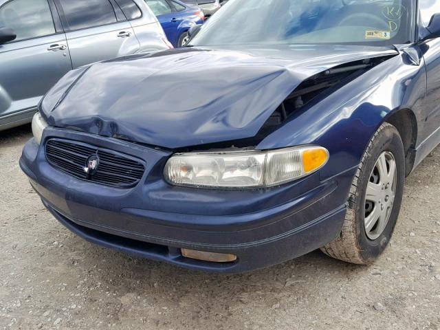 2G4WB52K731141426 - 2003 BUICK REGAL LS BLUE photo 9