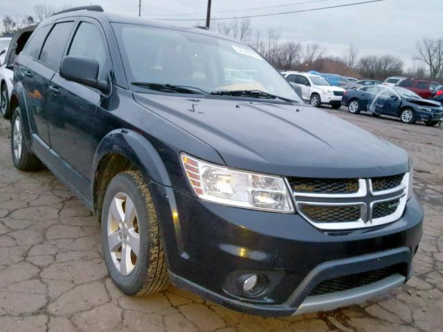 3D4PG1FG0BT528084 - 2011 DODGE JOURNEY MA BLACK photo 1