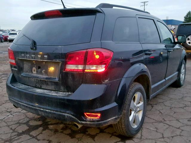 3D4PG1FG0BT528084 - 2011 DODGE JOURNEY MA BLACK photo 4