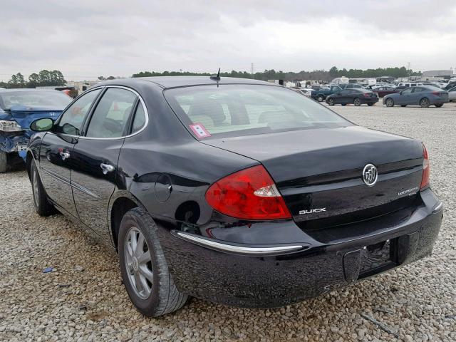 2G4WD582491224516 - 2009 BUICK LACROSSE C BLACK photo 3