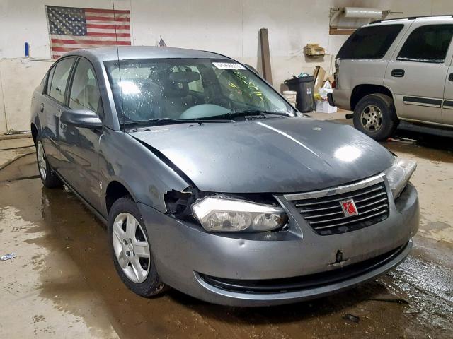 1G8AJ58F66Z153391 - 2006 SATURN ION LEVEL GRAY photo 1