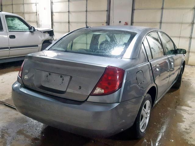 1G8AJ58F66Z153391 - 2006 SATURN ION LEVEL GRAY photo 4
