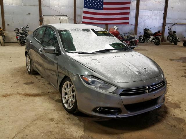 1C3CDFCA8DD682265 - 2013 DODGE DART LIMIT GRAY photo 1