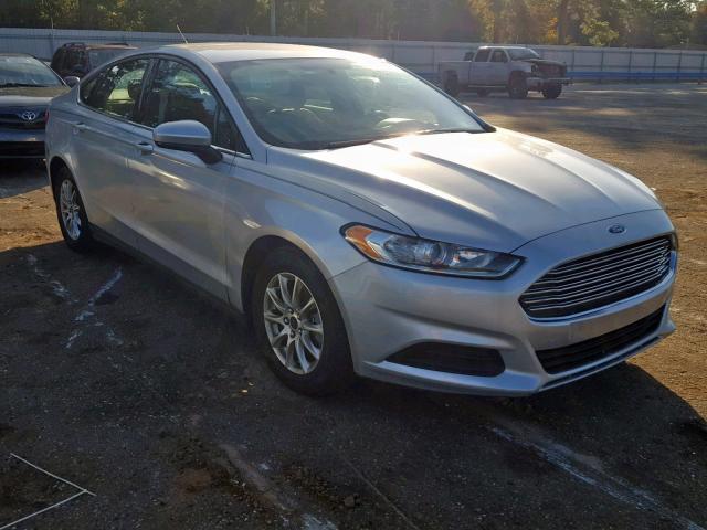 3FA6P0G77GR376204 - 2016 FORD FUSION S SILVER photo 1