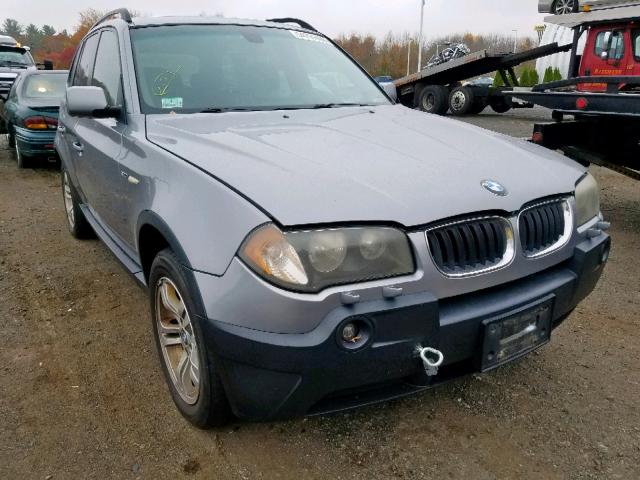 WBXPA93495WD11709 - 2005 BMW X3 3.0I GRAY photo 1