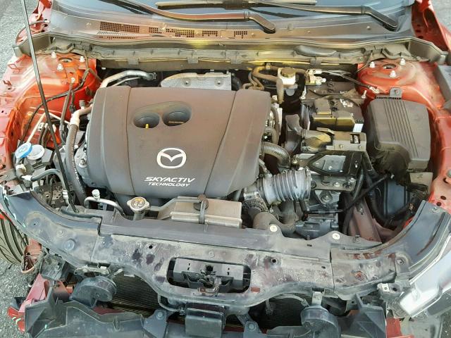 JM1GJ1W65F1176901 - 2015 MAZDA 6 GRAND TO RED photo 7