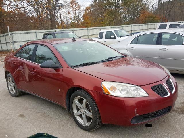 1G2ZH57N494159046 - 2009 PONTIAC G6 GT MAROON photo 1