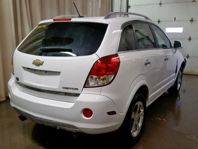 3GNFL4E54CS625664 - 2012 CHEVROLET CAPTIVA SP WHITE photo 4