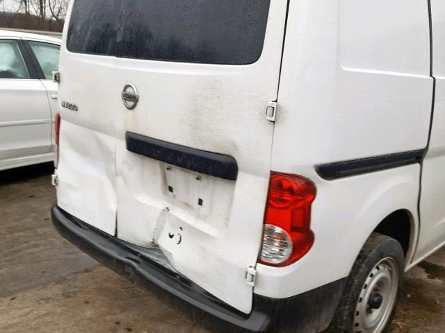 3N6CM0KN0HK714996 - 2017 NISSAN NV200 2.5S WHITE photo 9