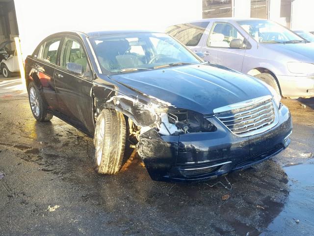 1C3CCBAB7CN113584 - 2012 CHRYSLER 200 LX BLACK photo 1