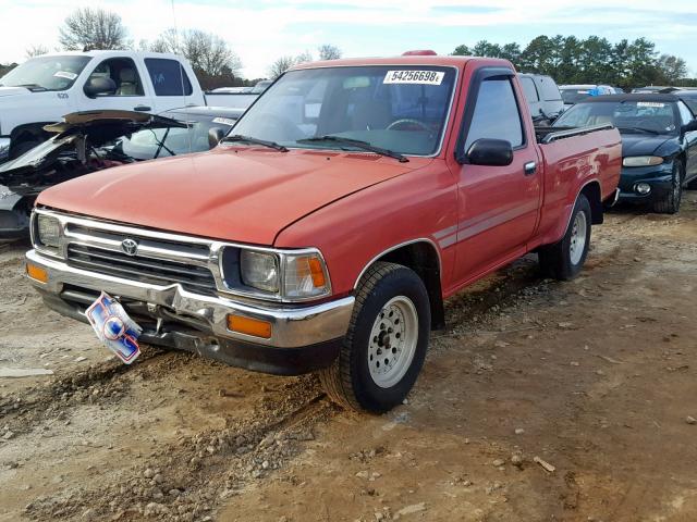 4TARN81PXRZ234007 - 1994 TOYOTA PICKUP 1/2 RED photo 2