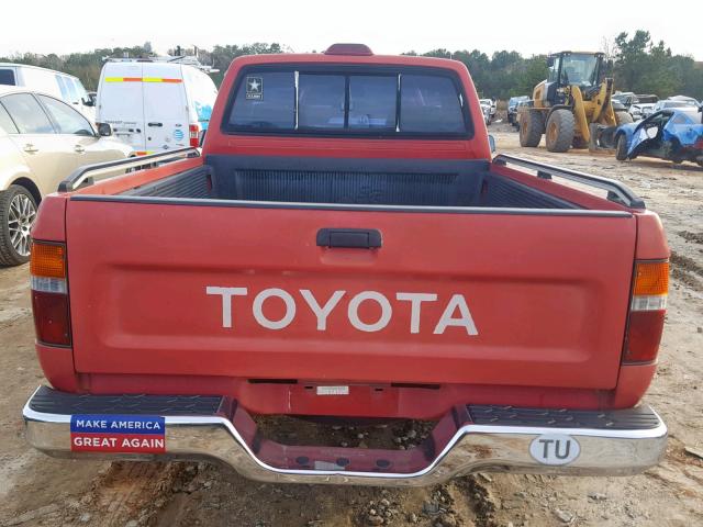 4TARN81PXRZ234007 - 1994 TOYOTA PICKUP 1/2 RED photo 6