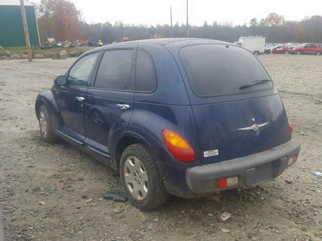 3C4FY48B73T574991 - 2003 CHRYSLER PT CRUISER BLUE photo 3