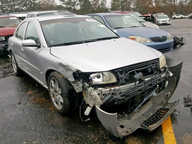 YV1RS592852480989 - 2005 VOLVO S60 2.5T SILVER photo 1