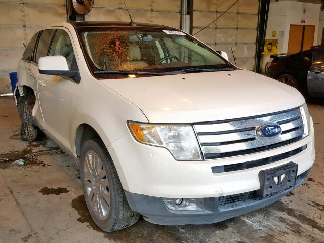 2FMDK49C78BA01104 - 2008 FORD EDGE LIMIT WHITE photo 1