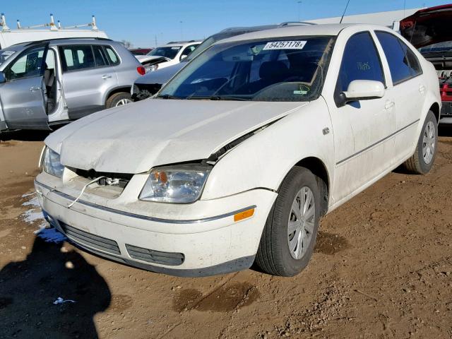 3VWRK69M34M023895 - 2004 VOLKSWAGEN JETTA GL WHITE photo 2