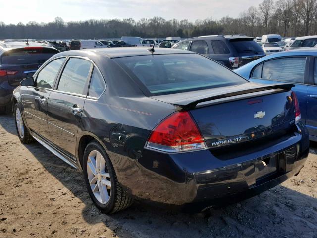 2G1WC5E39E1182173 - 2014 CHEVROLET IMPALA LIM BLACK photo 3