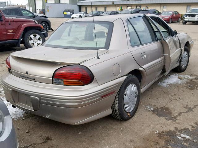 1G2NE52T9WM520019 - 1998 PONTIAC GRAND AM S TAN photo 4