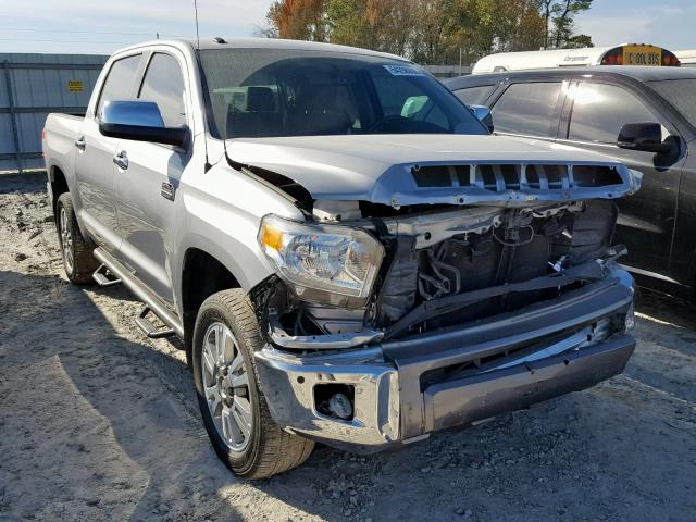 5TFAW5F17HX641536 - 2017 TOYOTA TUNDRA CRE SILVER photo 1