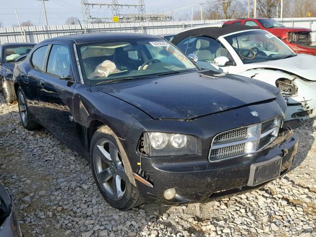 2B3KA33G08H321108 - 2008 DODGE CHARGER SX BLACK photo 1