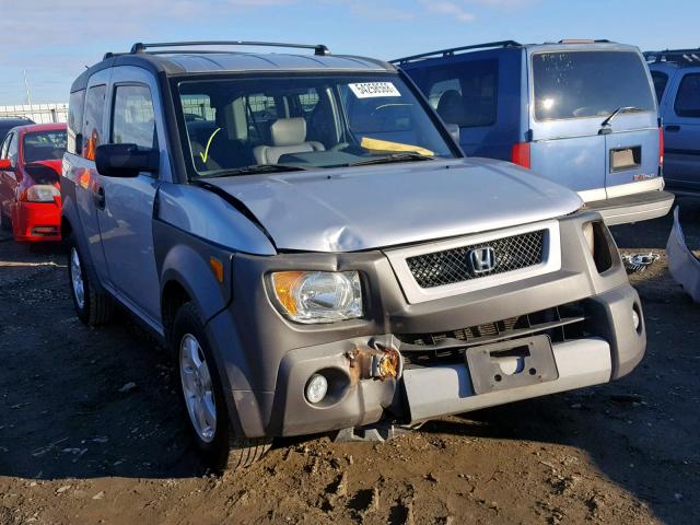 5J6YH28624L033564 - 2004 HONDA ELEMENT EX SILVER photo 1