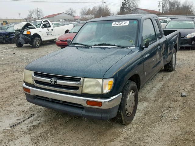 4TAVL52N2VZ238854 - 1997 TOYOTA TACOMA XTR GREEN photo 2