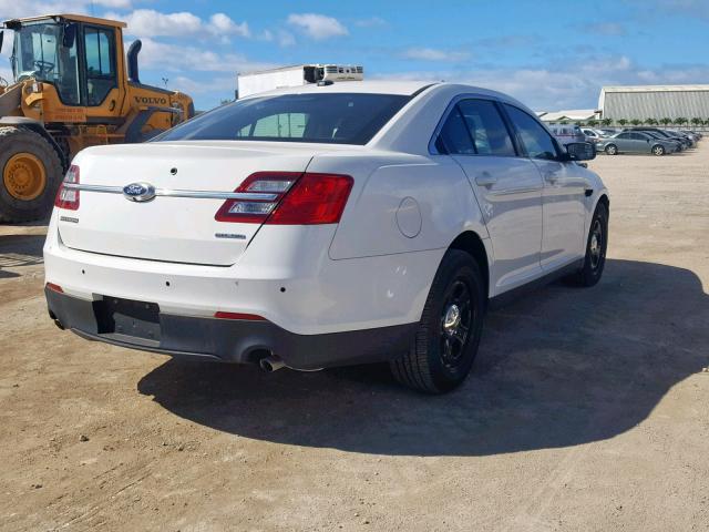 1FAHP2L8XHG100417 - 2017 FORD TAURUS POL TWO TONE photo 4