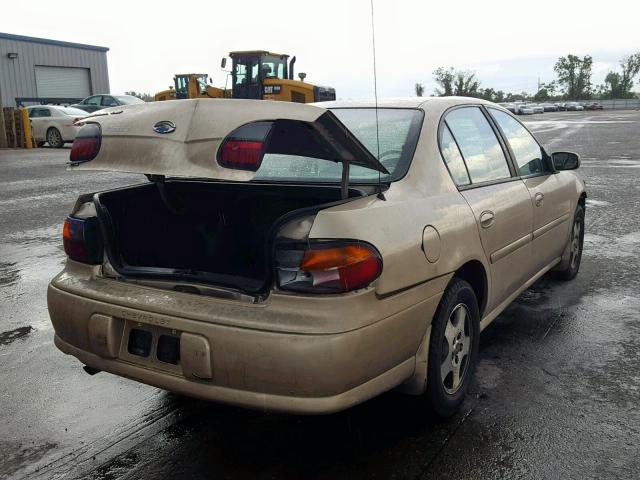 1G1NE52J92M635538 - 2002 CHEVROLET MALIBU LS ბეჟი ფოტო 4