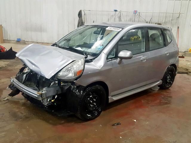 JHMGD37687S042637 - 2007 HONDA FIT S 银色 照片 2