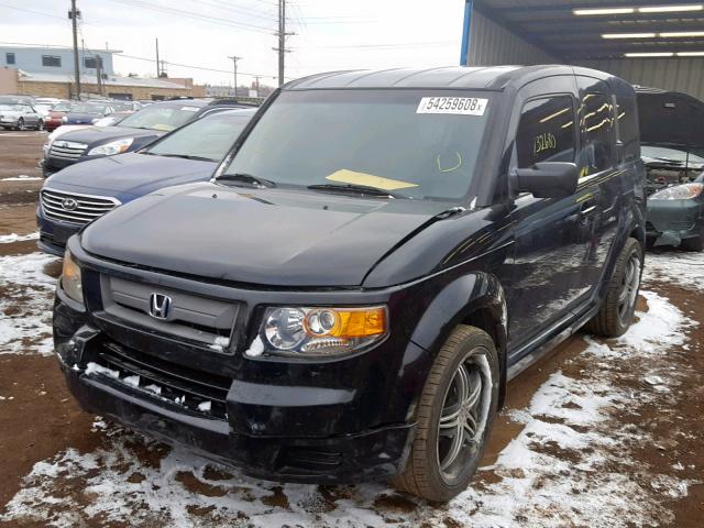 5J6YH17997L004315 - 2007 HONDA ELEMENT SC BLACK photo 2