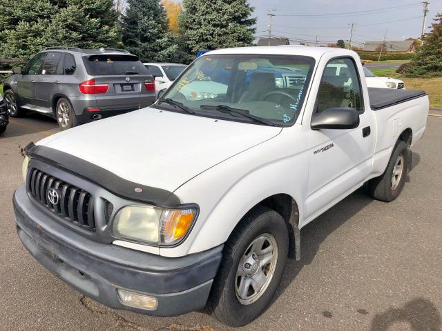 5TENL42N44Z450575 - 2004 TOYOTA TACOMA WHITE photo 2